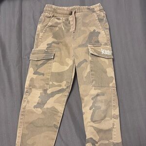 KITH kids army cargo pants size 3 excellent condition